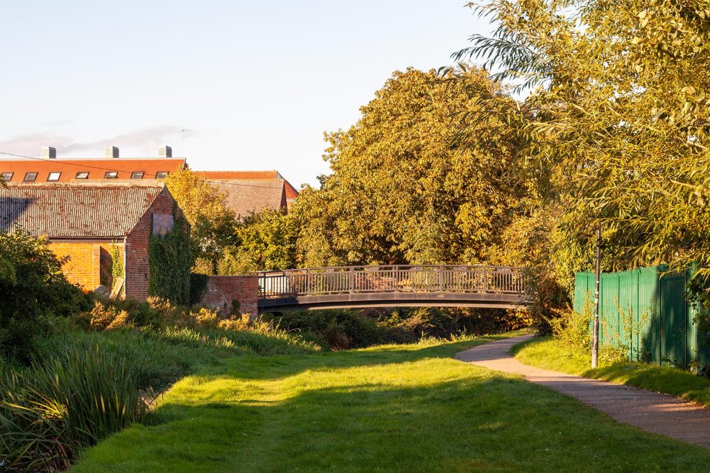 Chandos Park, near the Woolpack pub
